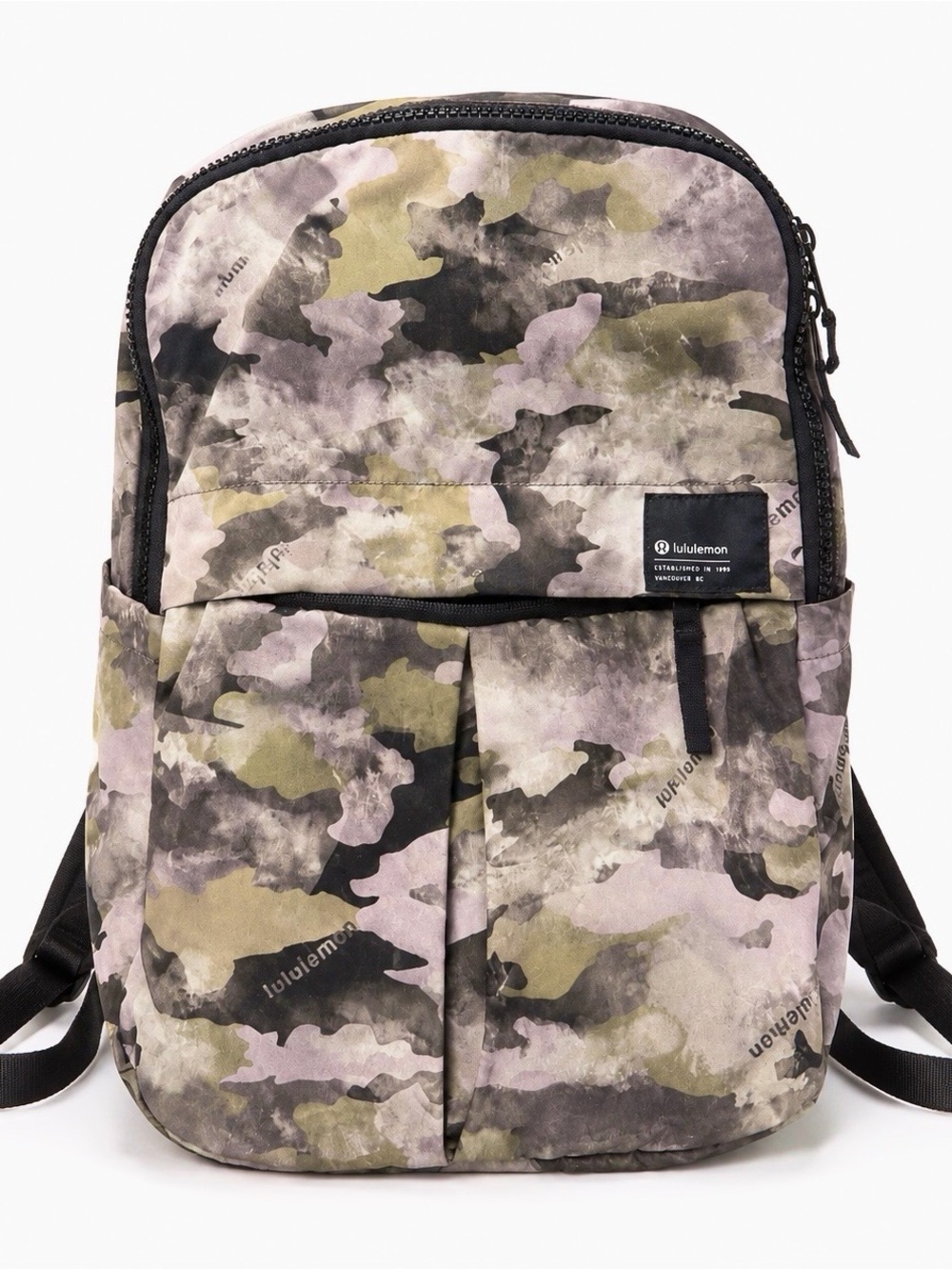 lululemon athletica Camo Backpack — Olive, Black & Gray